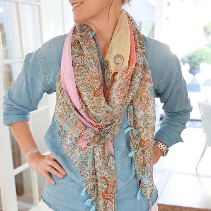 Pom Pom at Home Scarves