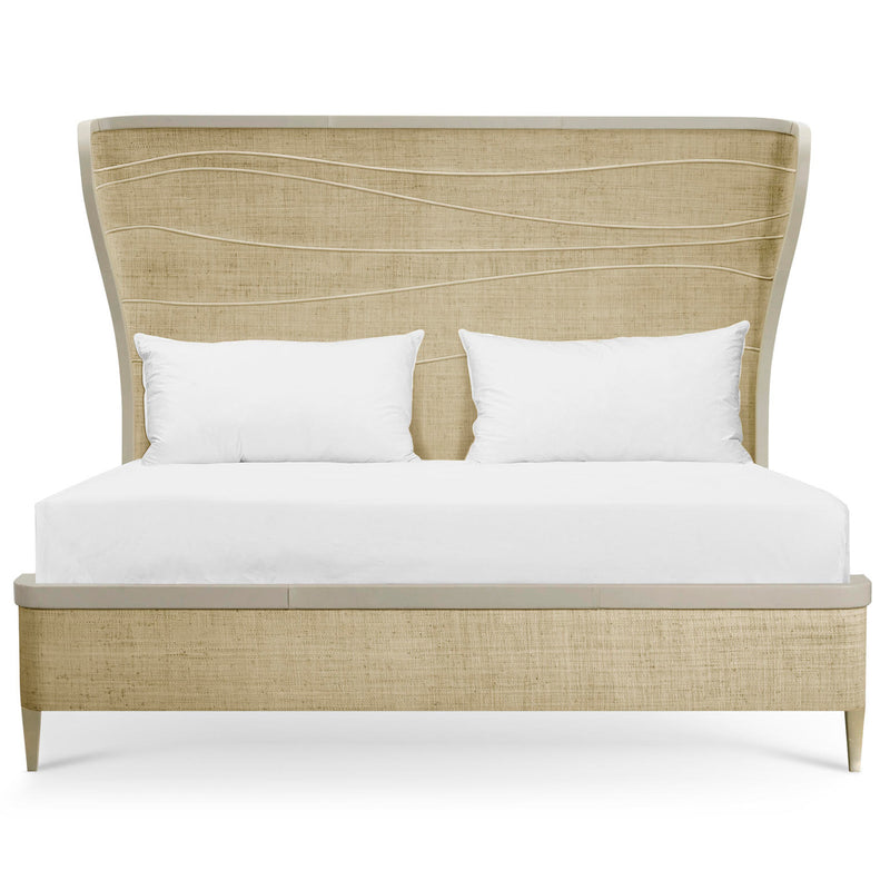 Jonathan Charles Water Seiche Woven King Bed