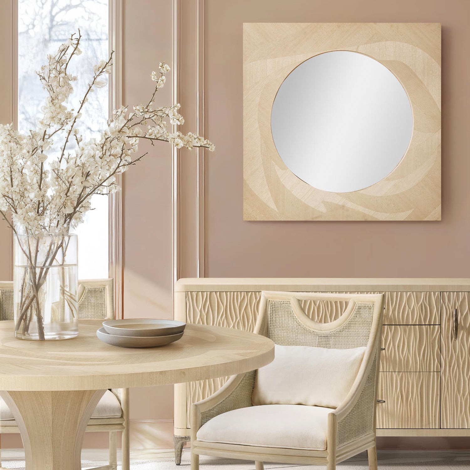 Jonathan Charles Tidepool Square Mirror