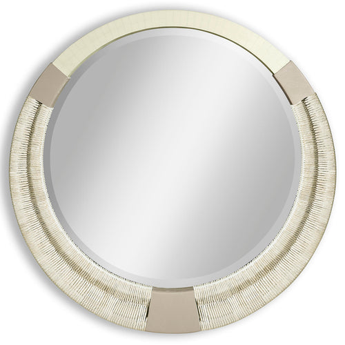 Jonathan Charles Water Gyre Round Multimedia Mirror