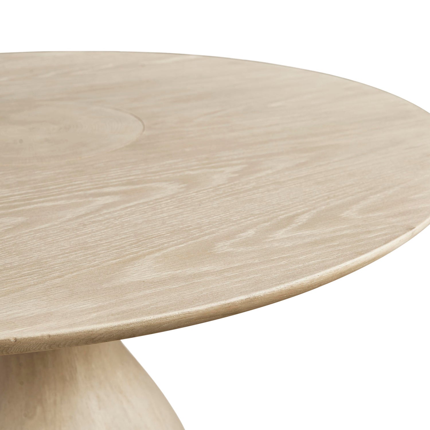 Jonathan Charles Water Seamount Pedestal Dining Table