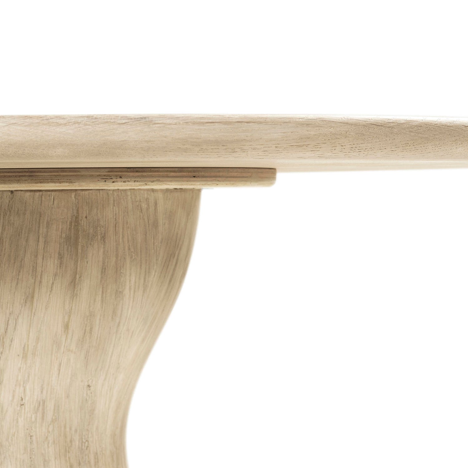 Jonathan Charles Water Seamount Pedestal Dining Table