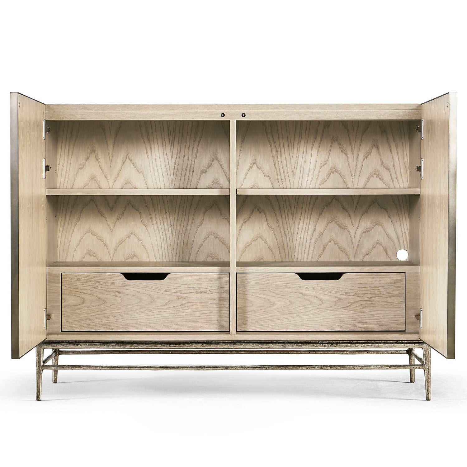 Jonathan Charles Water Diel Acid Etched Door Chest