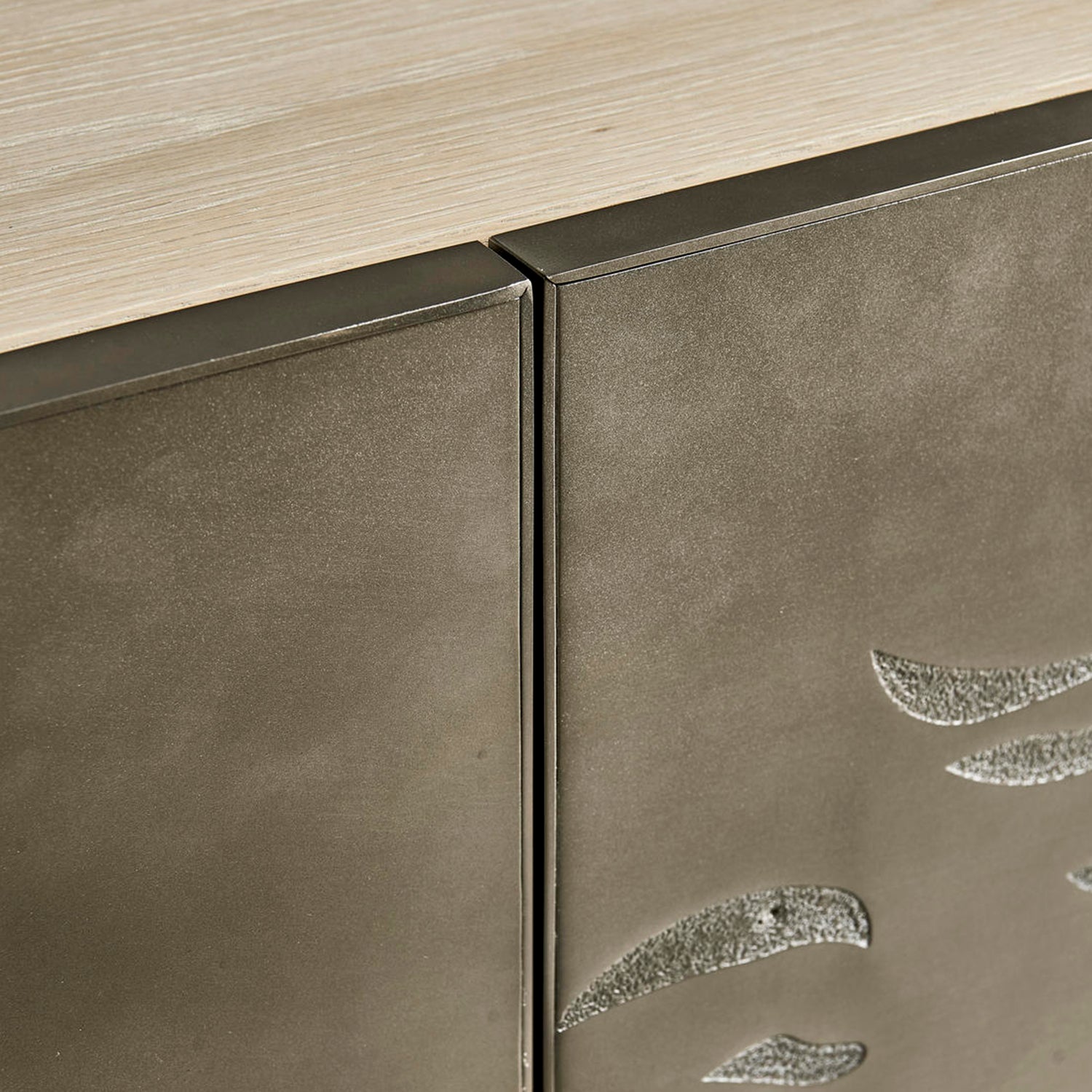 Jonathan Charles Water Diel Acid Etched Door Chest