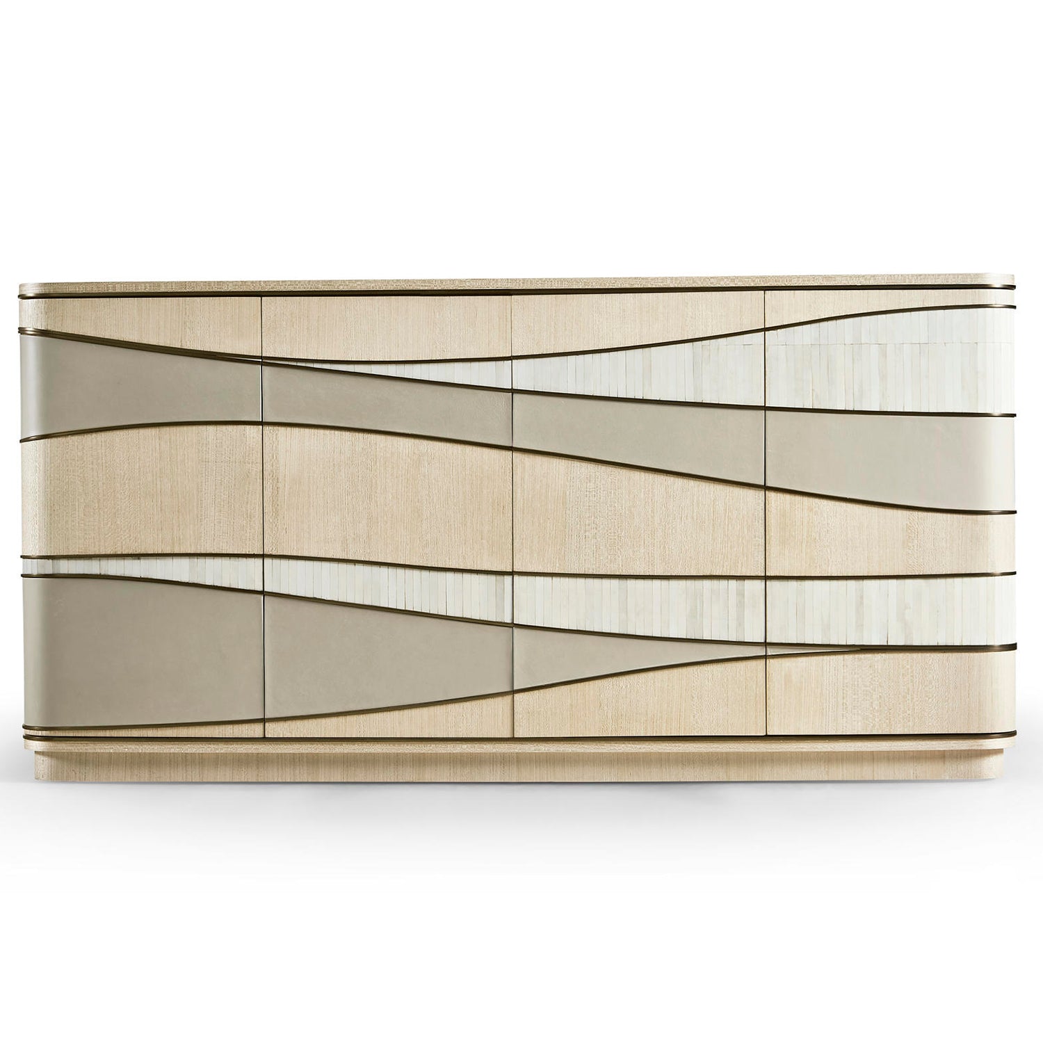 Jonathan Charles Water Breaker Mixed Media Credenza