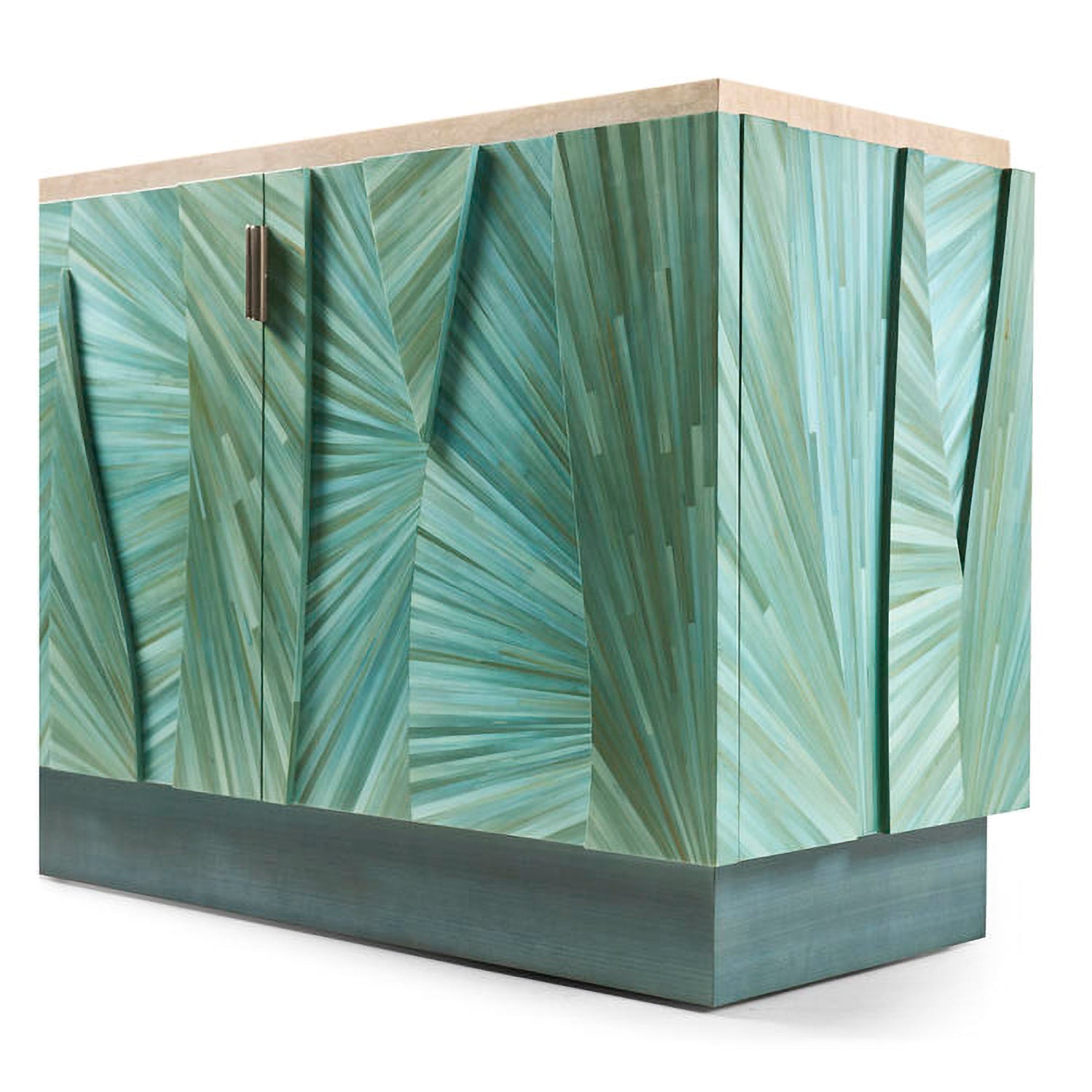 Jonathan Charles Seaglass Entertainment Console