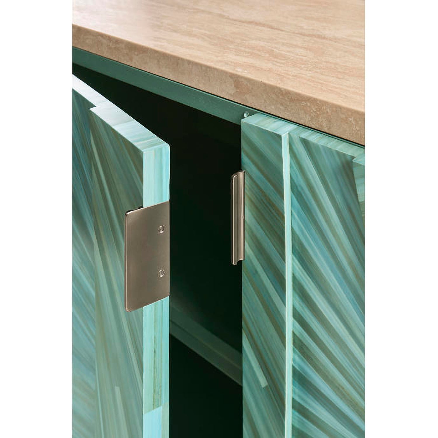 Jonathan Charles Seaglass Entertainment Console