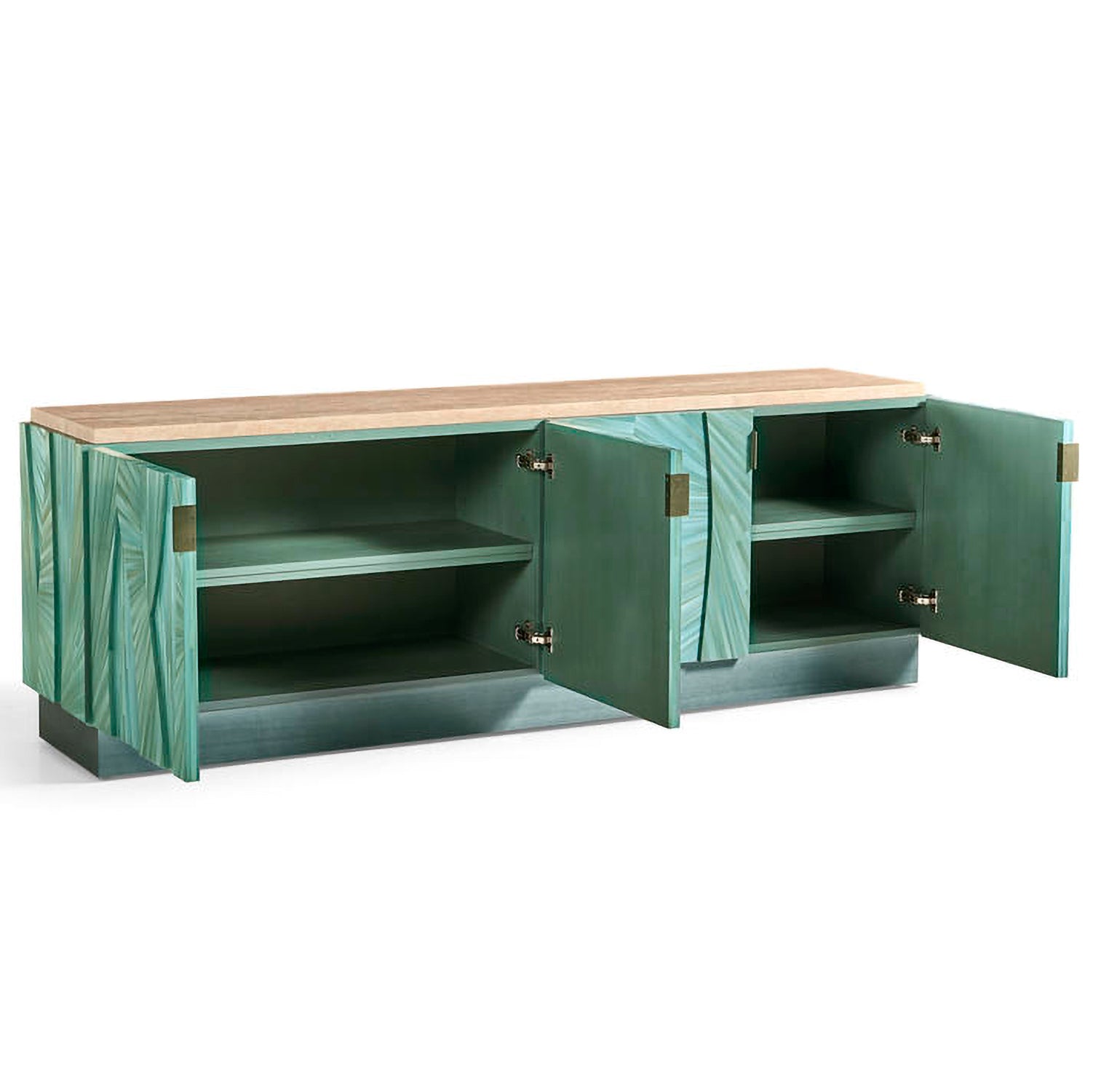 Jonathan Charles Seaglass Entertainment Console