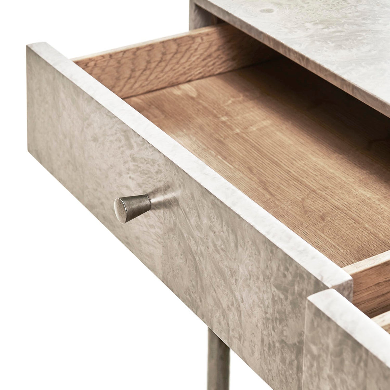 Jonathan Charles Water Surge Madrona Burl Desk