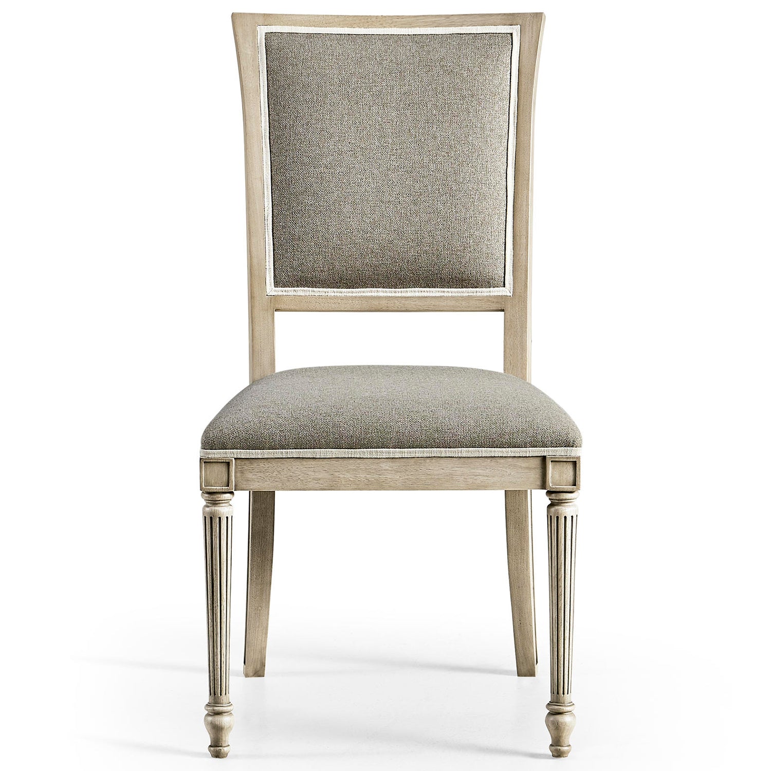 Jonathan Charles Timeless Flare Upholstered Flared Top Side Chair