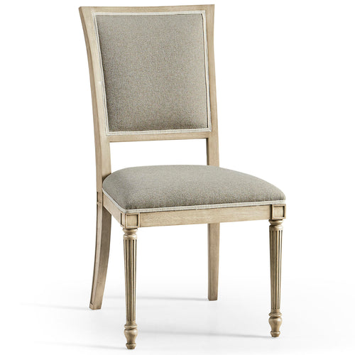 Jonathan Charles Timeless Flare Upholstered Flared Top Side Chair