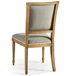 Jonathan Charles Timeless Flare Upholstered Flared Top Side Chair