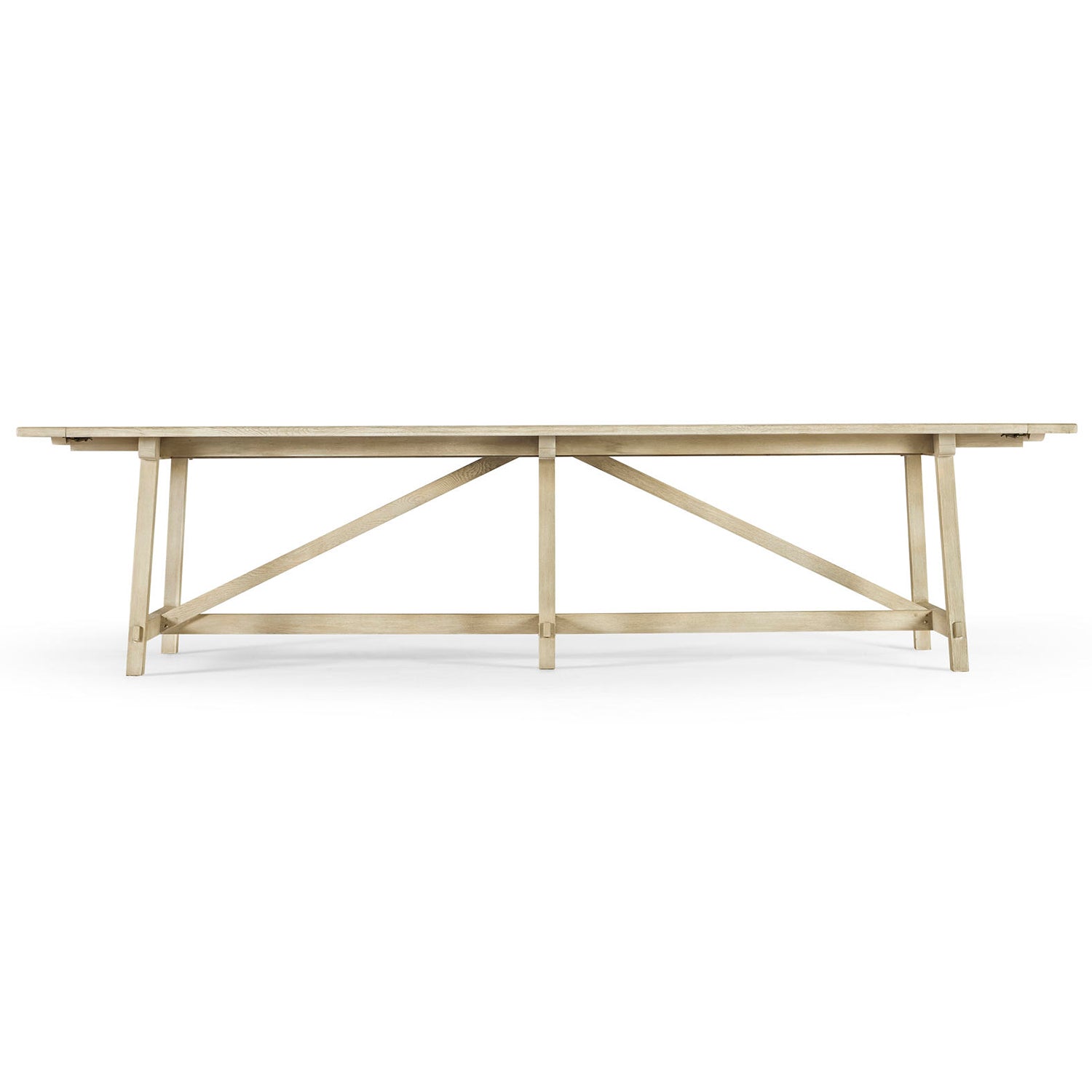 Jonathan Charles Timeless Sidereal French Laundry Stripped Oak Dining Table