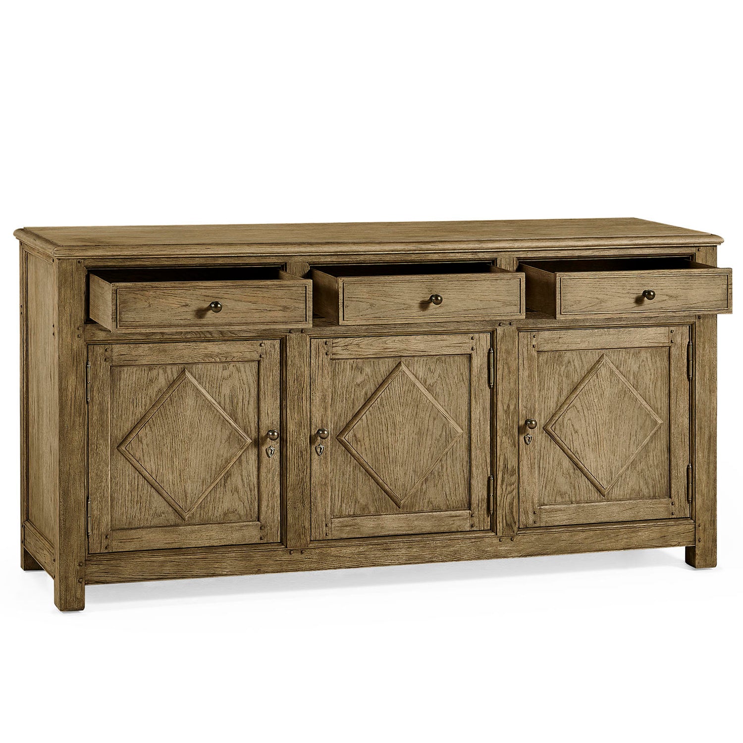 Jonathan Charles Timeless Eon Rustic French Credenza