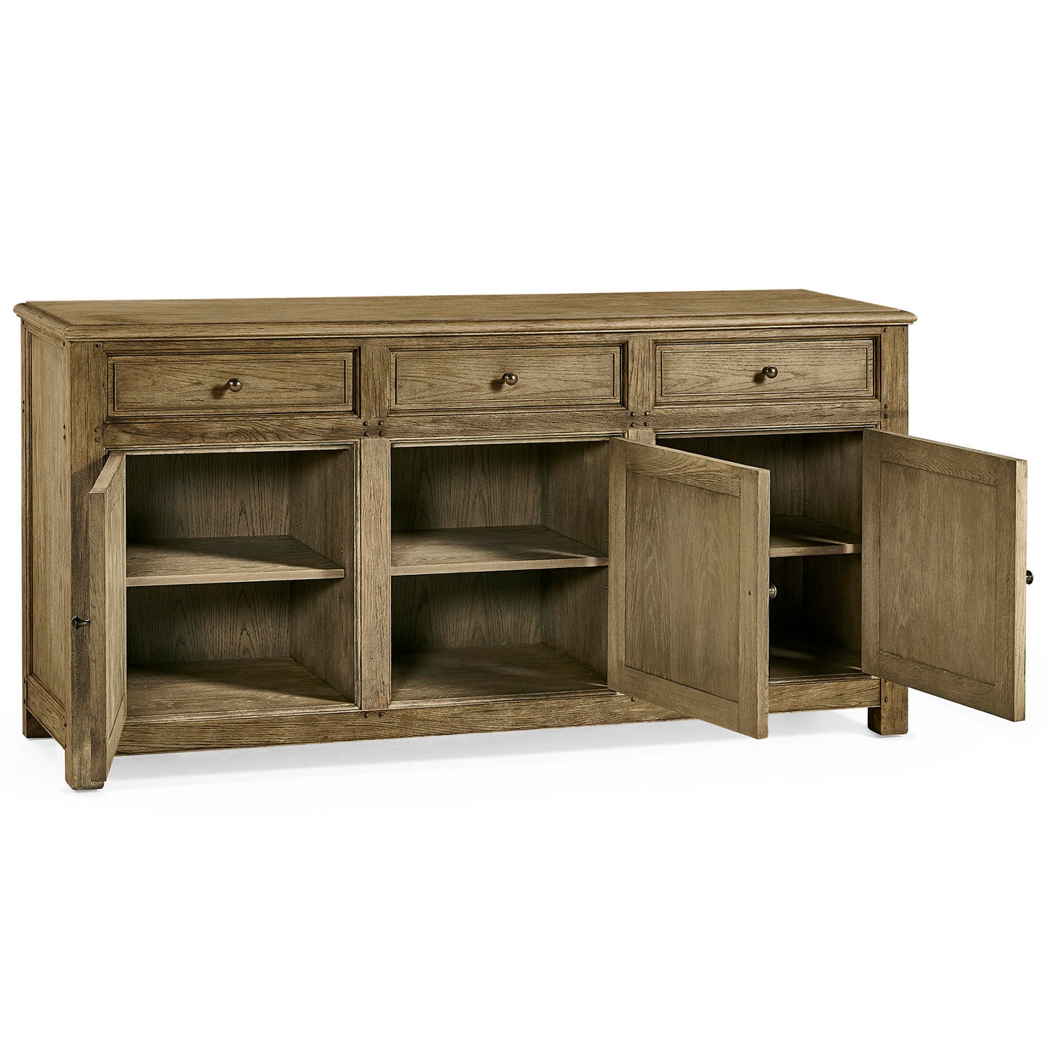 Jonathan Charles Timeless Eon Rustic French Credenza