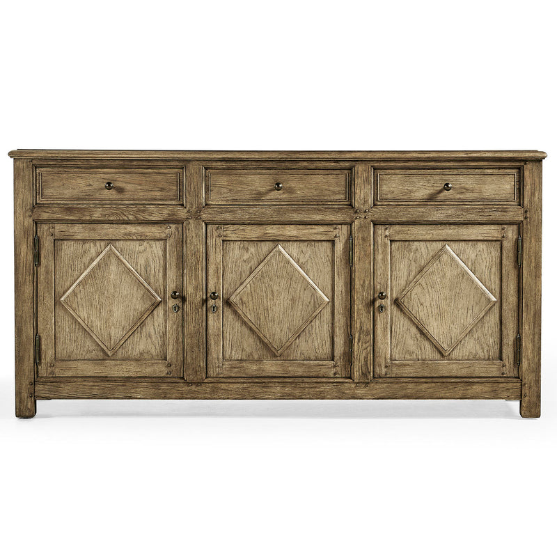 Jonathan Charles Timeless Eon Rustic French Credenza