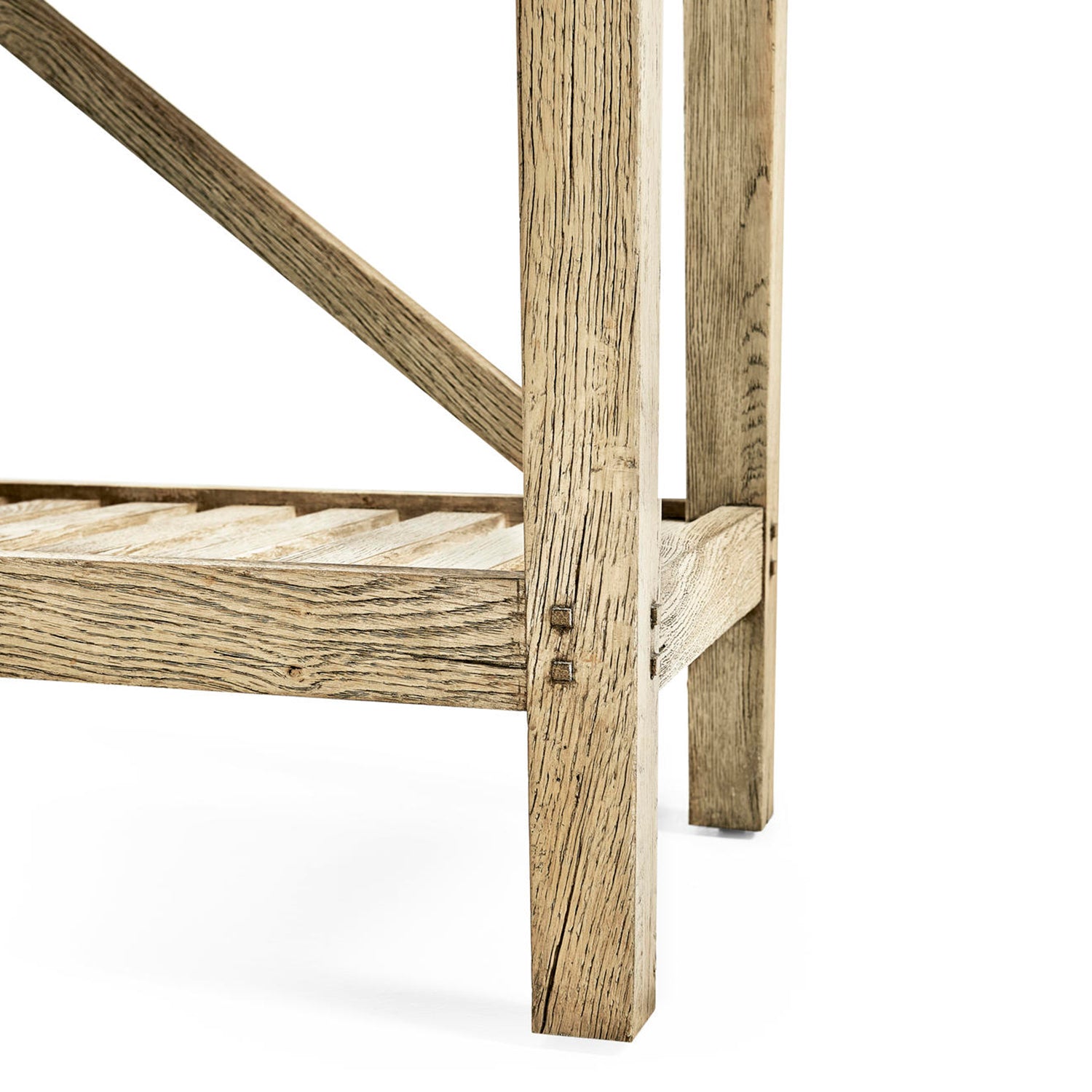 Jonathan Charles Inclination Rustic French Console Table