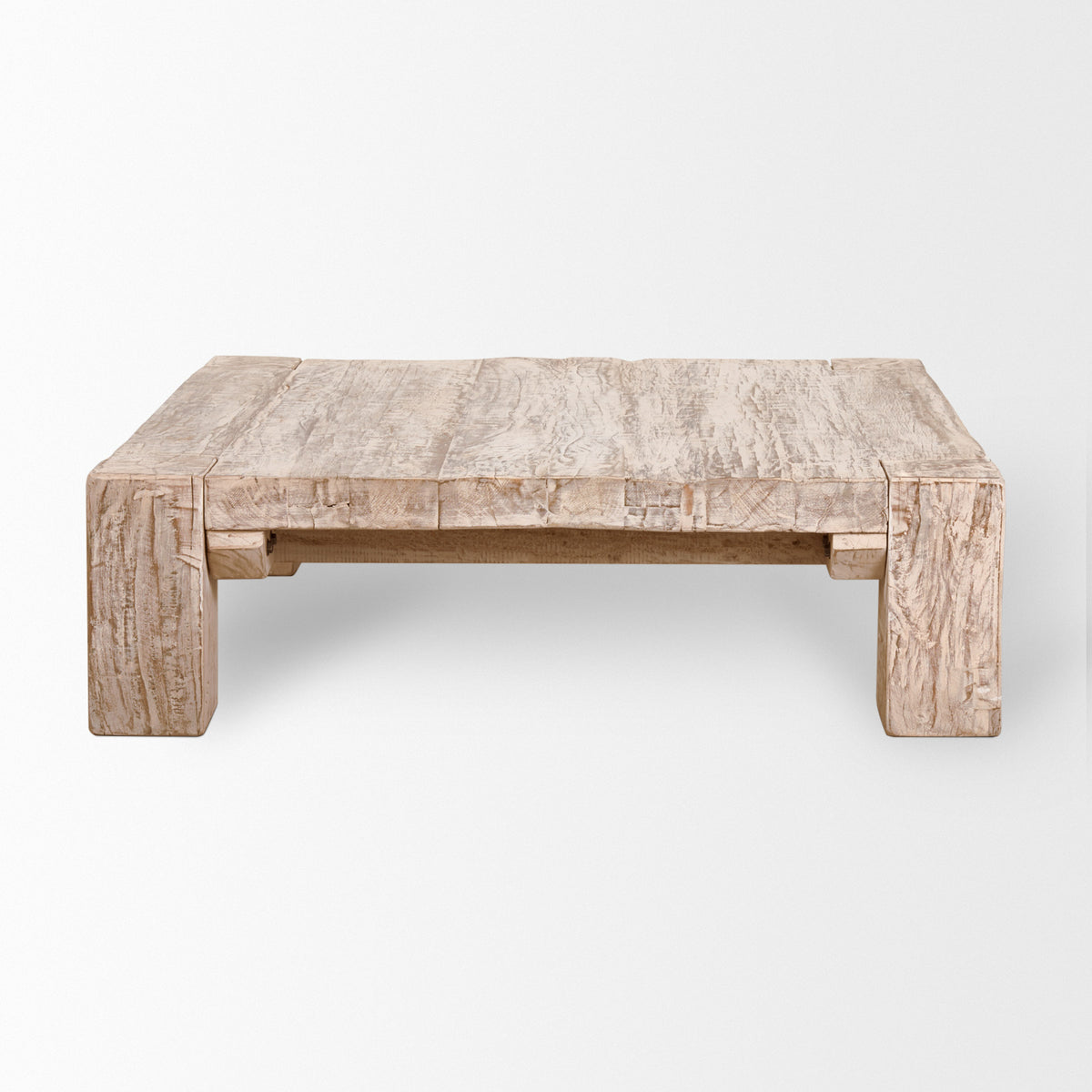 Mercana McArthur Square Reclaimed Solid Wood Coffee Table