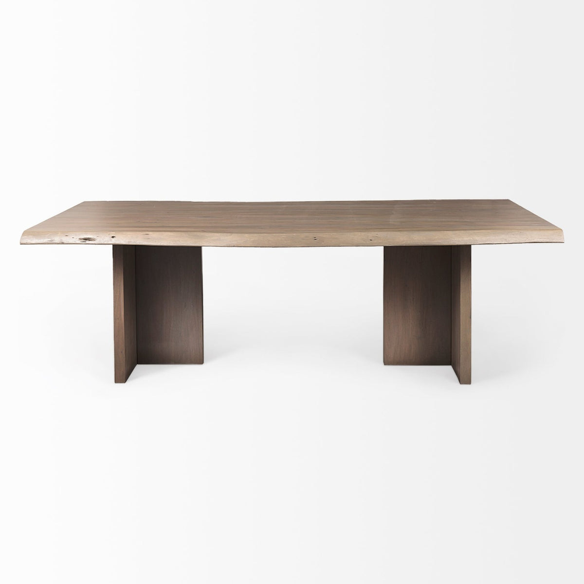 Mercana Konstantin 94"L x 40"W Rectangular Dining Table | Modern | Med Brown Wood | Seats 8