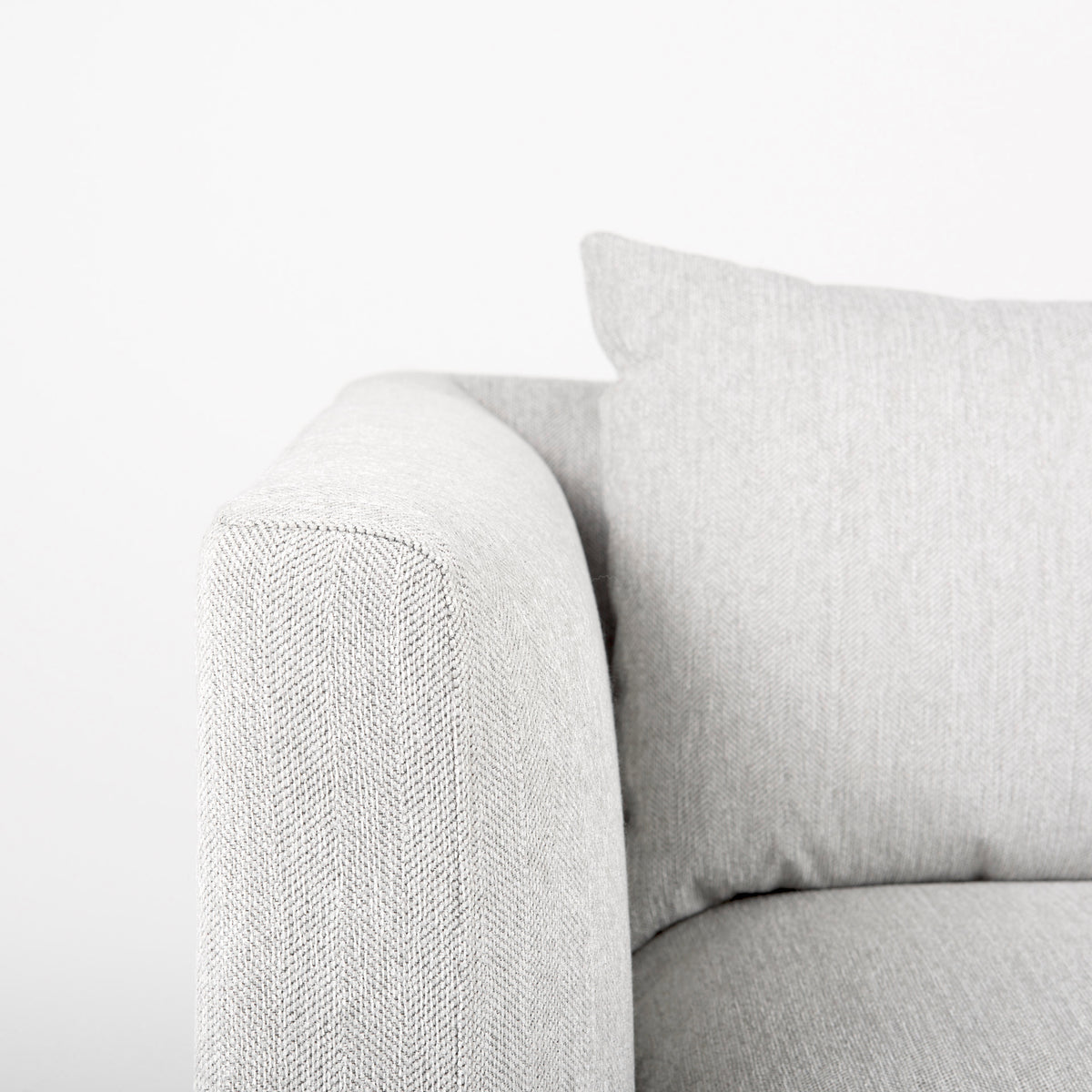 Mercana Valence 3 Piece Light Gray Modular Sofa Set