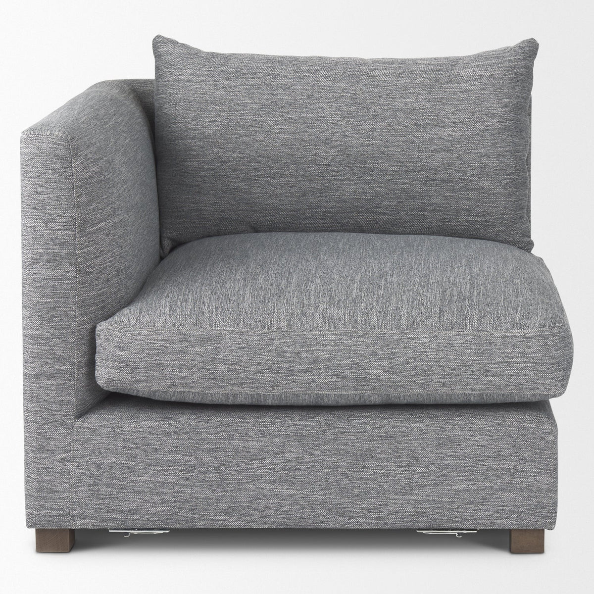 Mercana Valence 37.8L x 38.6W x 28.3H Castlerock Gray Corner Sectional Piece