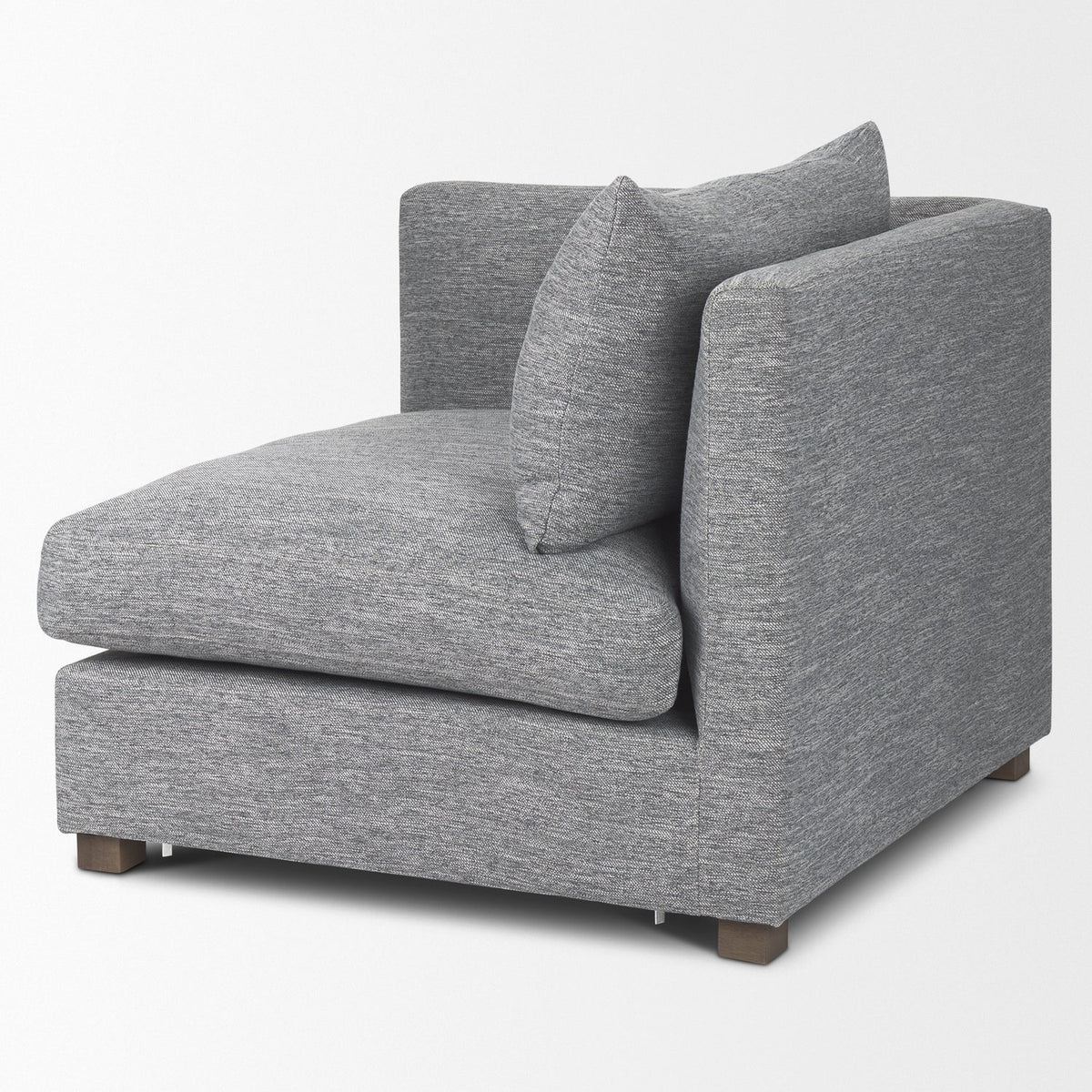 Mercana Valence 37.8L x 38.6W x 28.3H Castlerock Gray Corner Sectional Piece