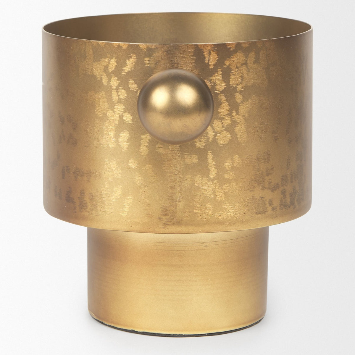 Mercana Juno 6.5H Medium Gold Iron Medium Vase
