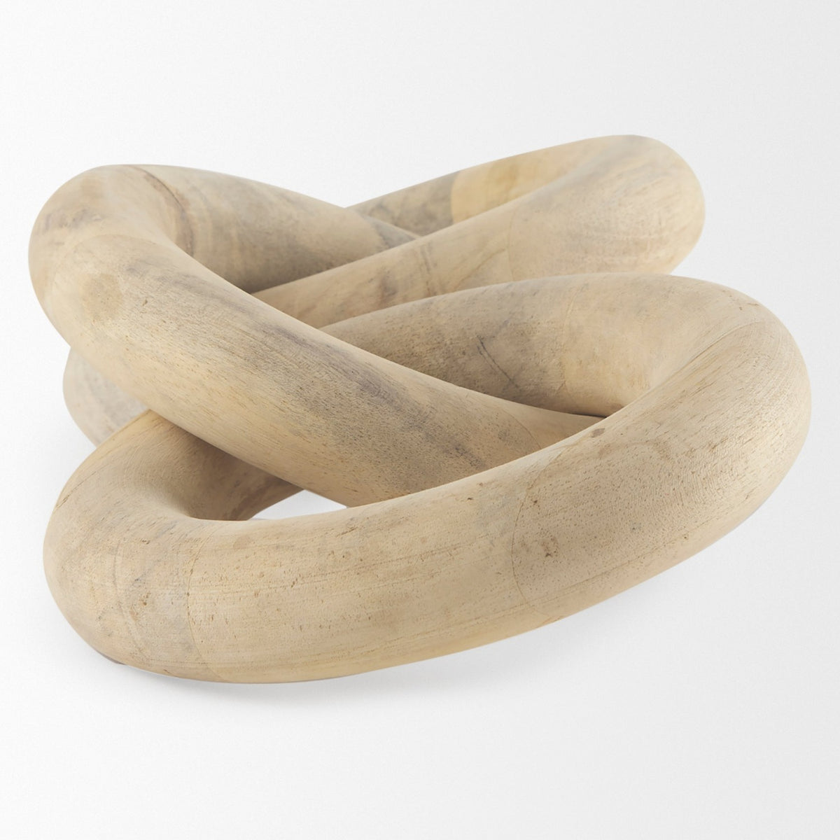 Mercana Alize Solid Wood Circular Chain Link Decorative Object