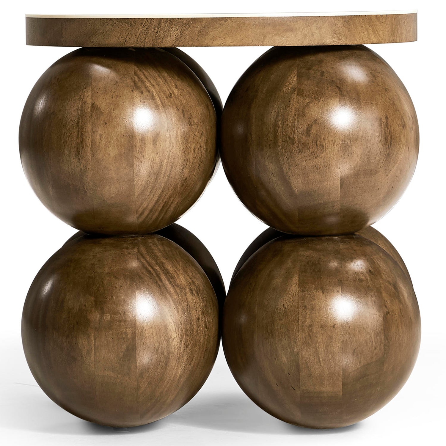 Jonathan Charles Orb Round Accent Table
