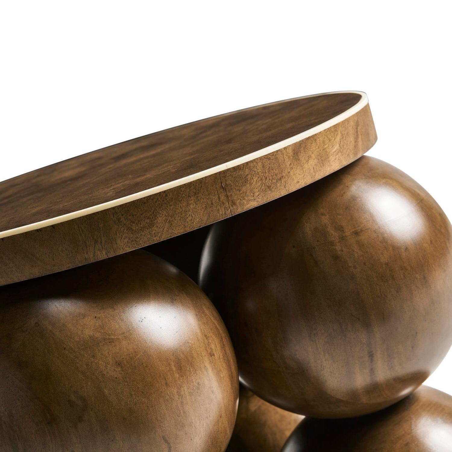 Jonathan Charles Orb Round Accent Table