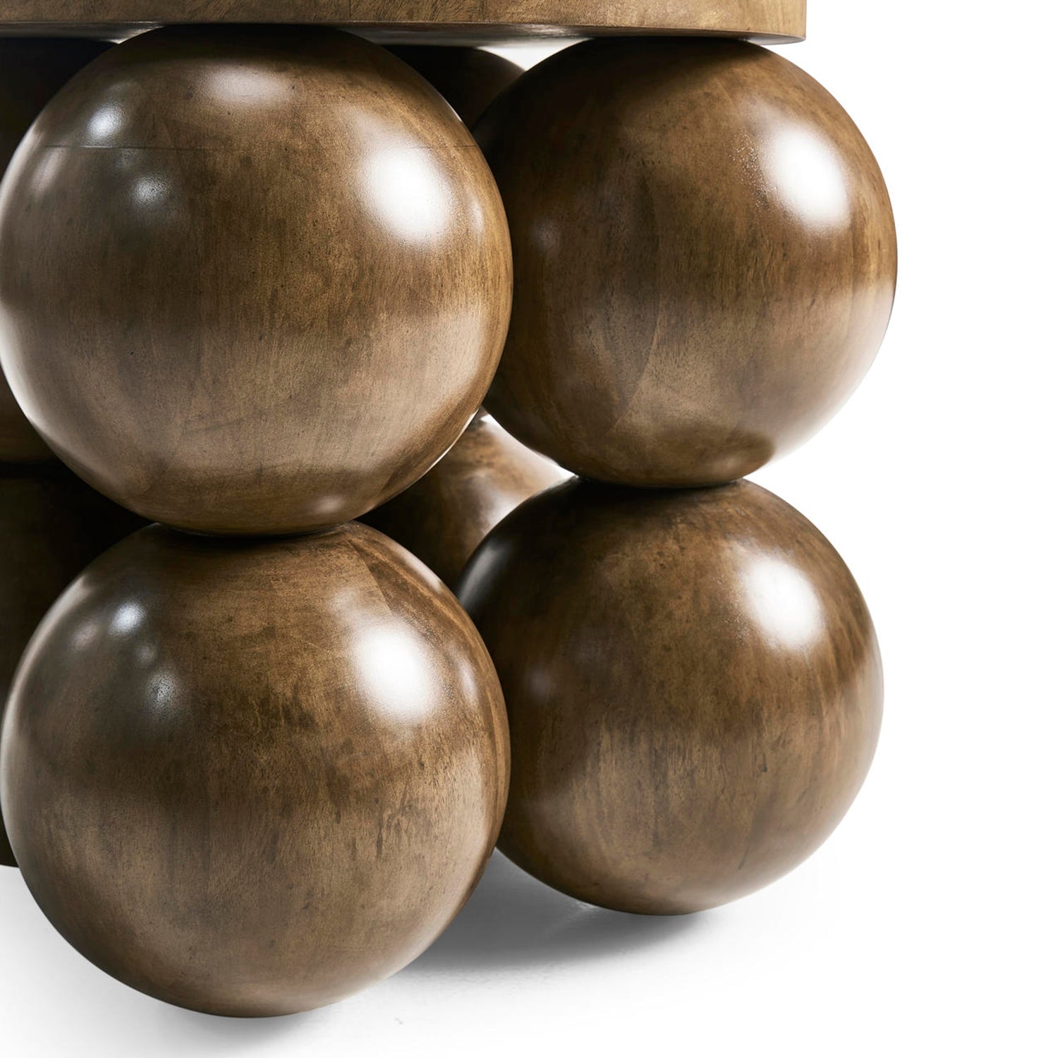 Jonathan Charles Orb Round Accent Table