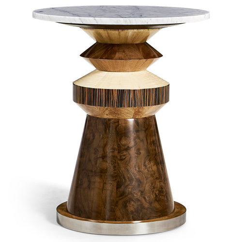 Jonathan Charles Rook Round Accent Table