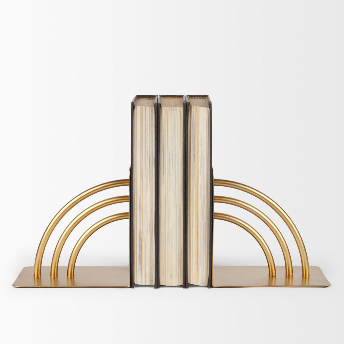 Mercana Hope Gold Metal Bookends