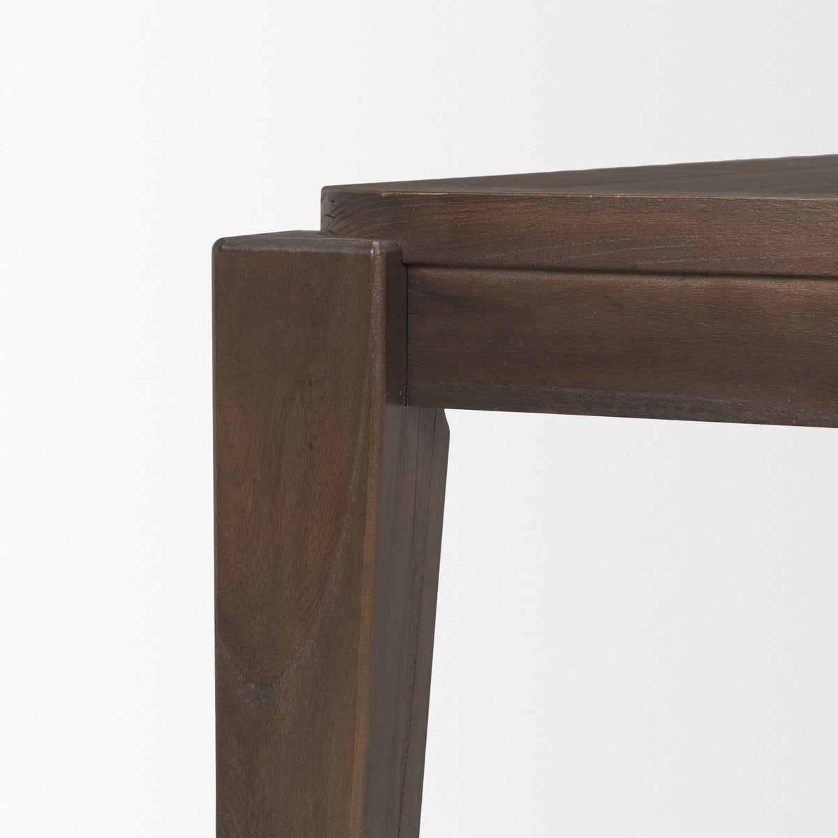 Mercana Teva 72"L x 39"W Rectangular Dining Table | Modern | Dark Brown Wood | Seats 6