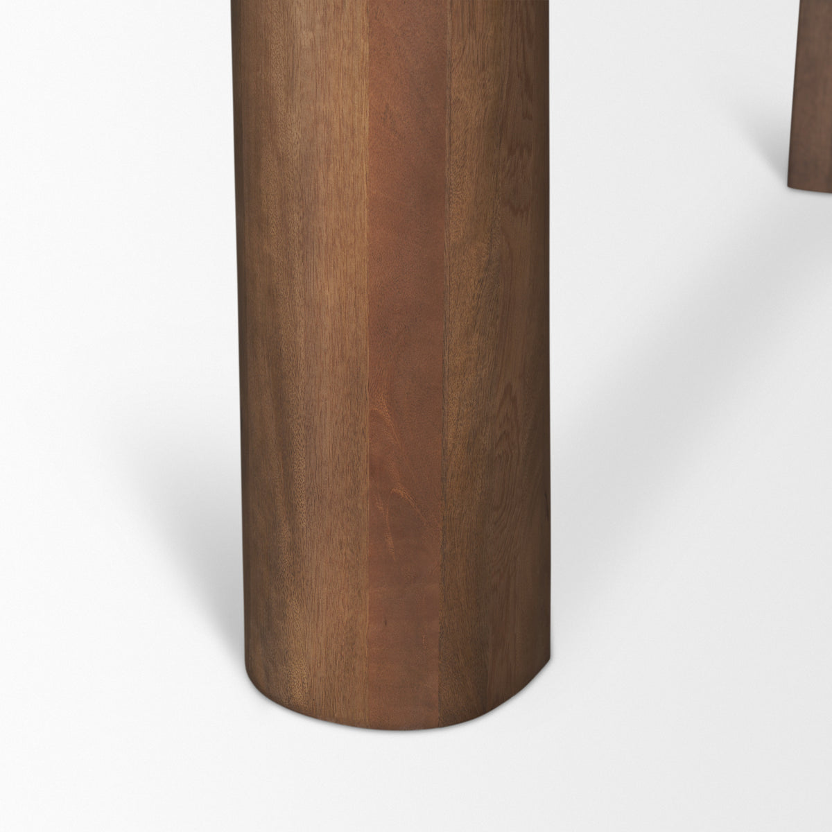 Mercana Tammar 84"L x 45.5"W Rectangular Dining Table | Modern | Med Brown Wood | Seats 8