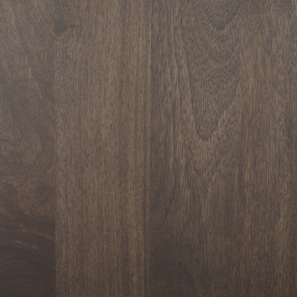 Mercana Wallen Solid Dark Brown Wood Curio Cabinet