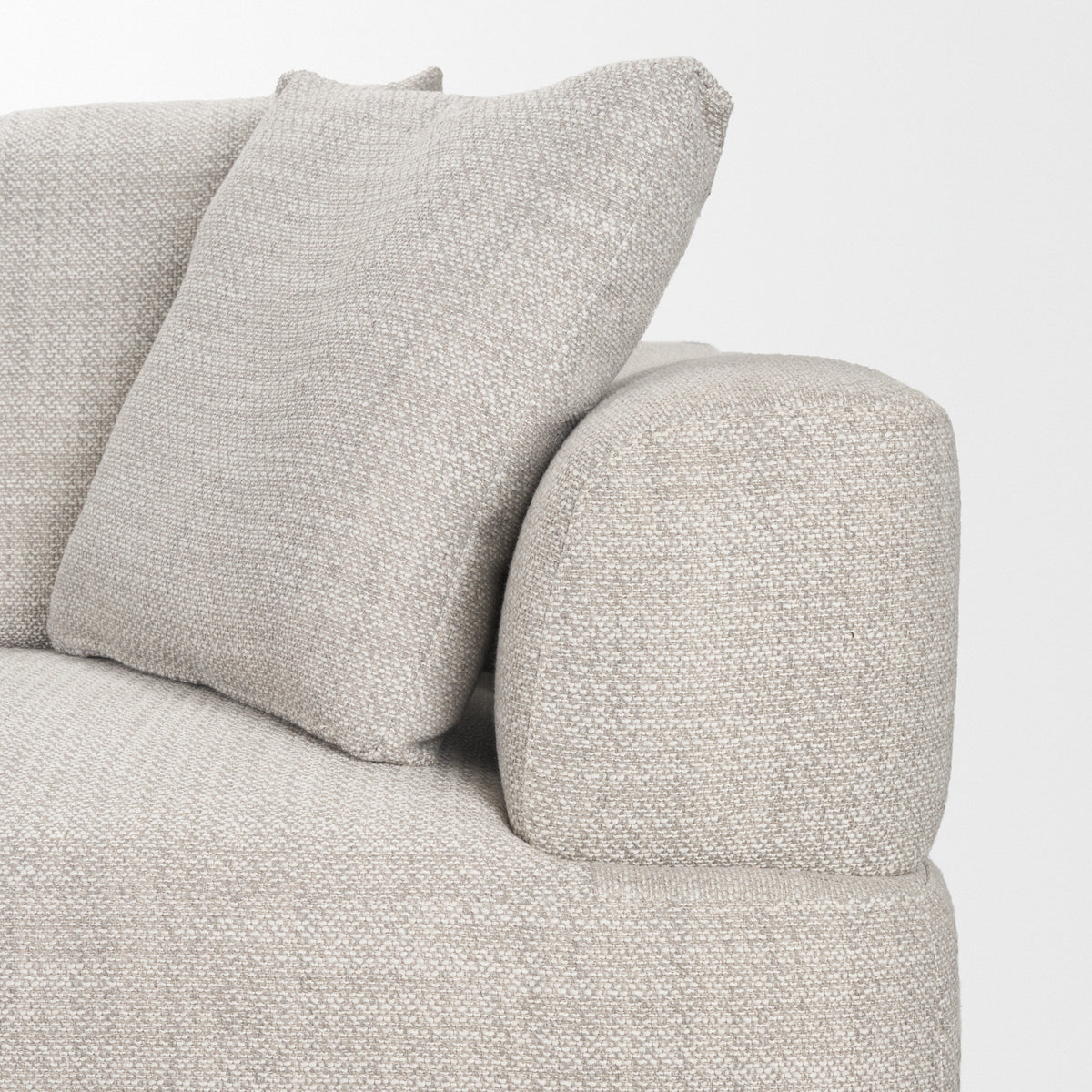 Mercana Warner Gray 2 Piece Long Sofa Set