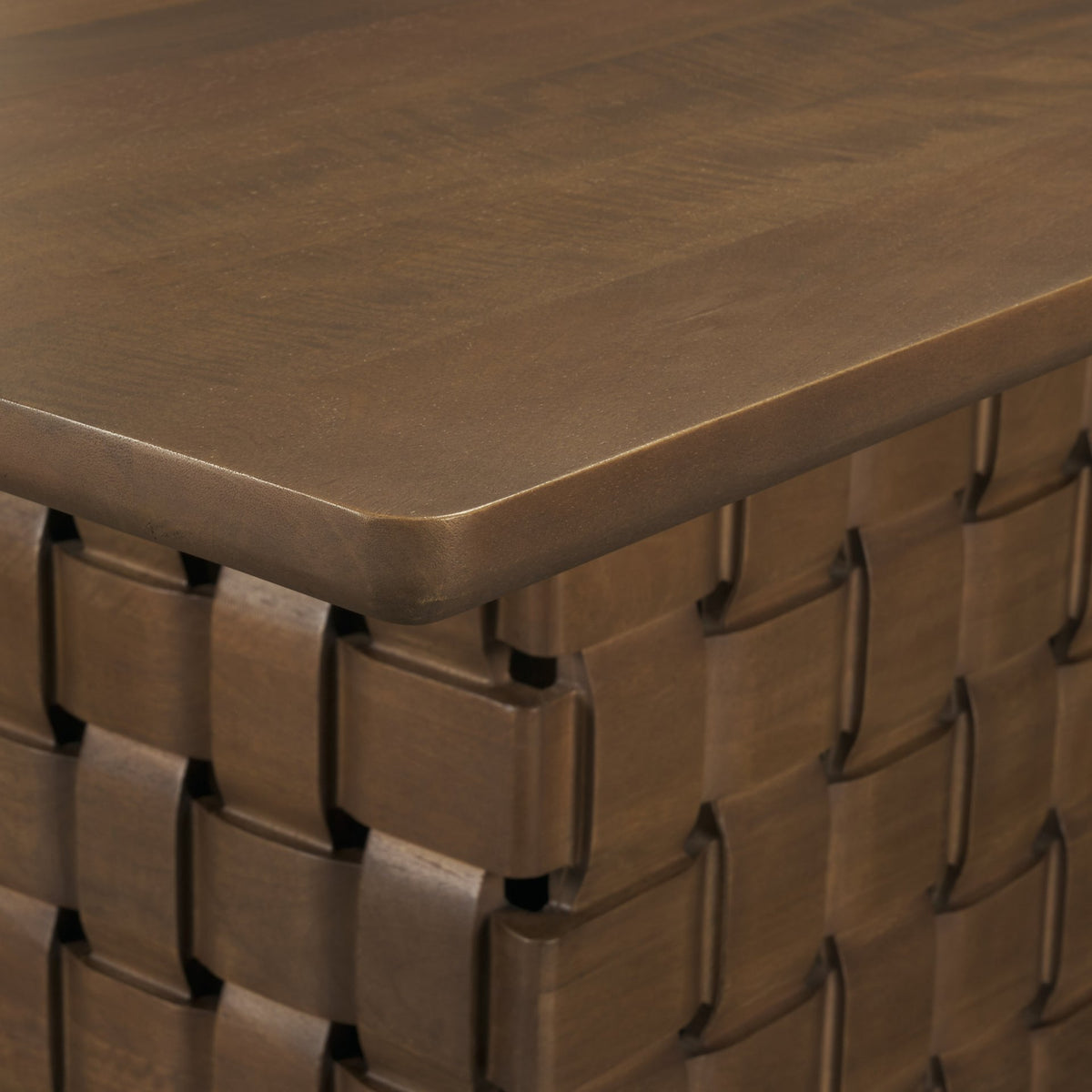 Mercana Trellyn 94"L x 44"W Rectangular Dining Table | Modern | Dark Brown Wood | Seats 8