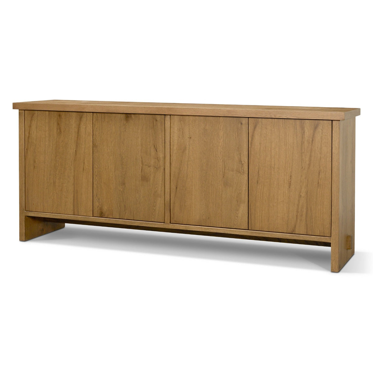 Mercana Alcott Brown Wood 4 Door Closed Sideboard, primary product view