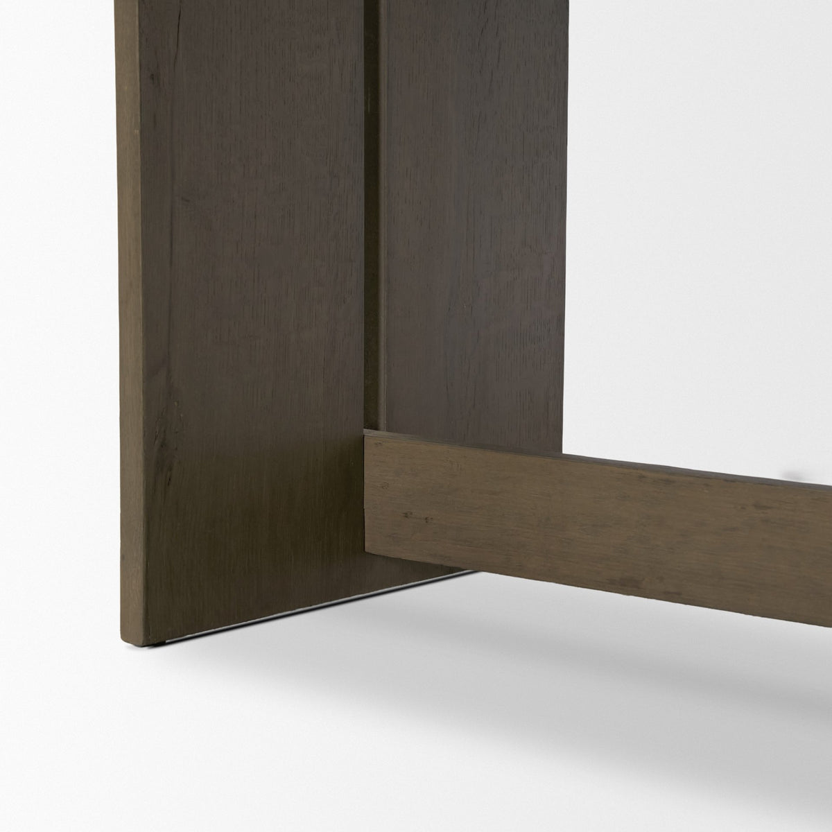 Mercana Aida 84"L x 42"W Rectangular Dining Table | Modern | Mid Brown Wood | Seats 8