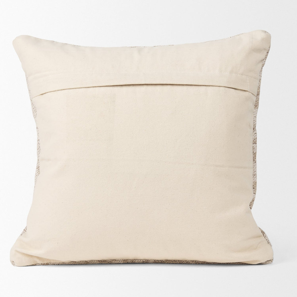 Mercana Khloe Cream Square Pillow Cover w/Down Filler