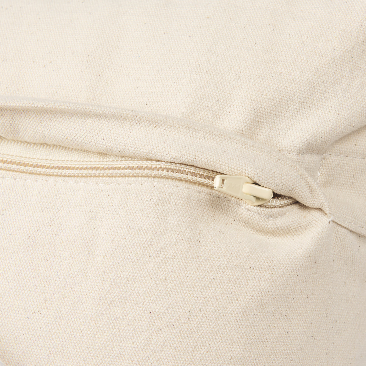 Mercana Khloe Cream Square Pillow Cover w/Down Filler