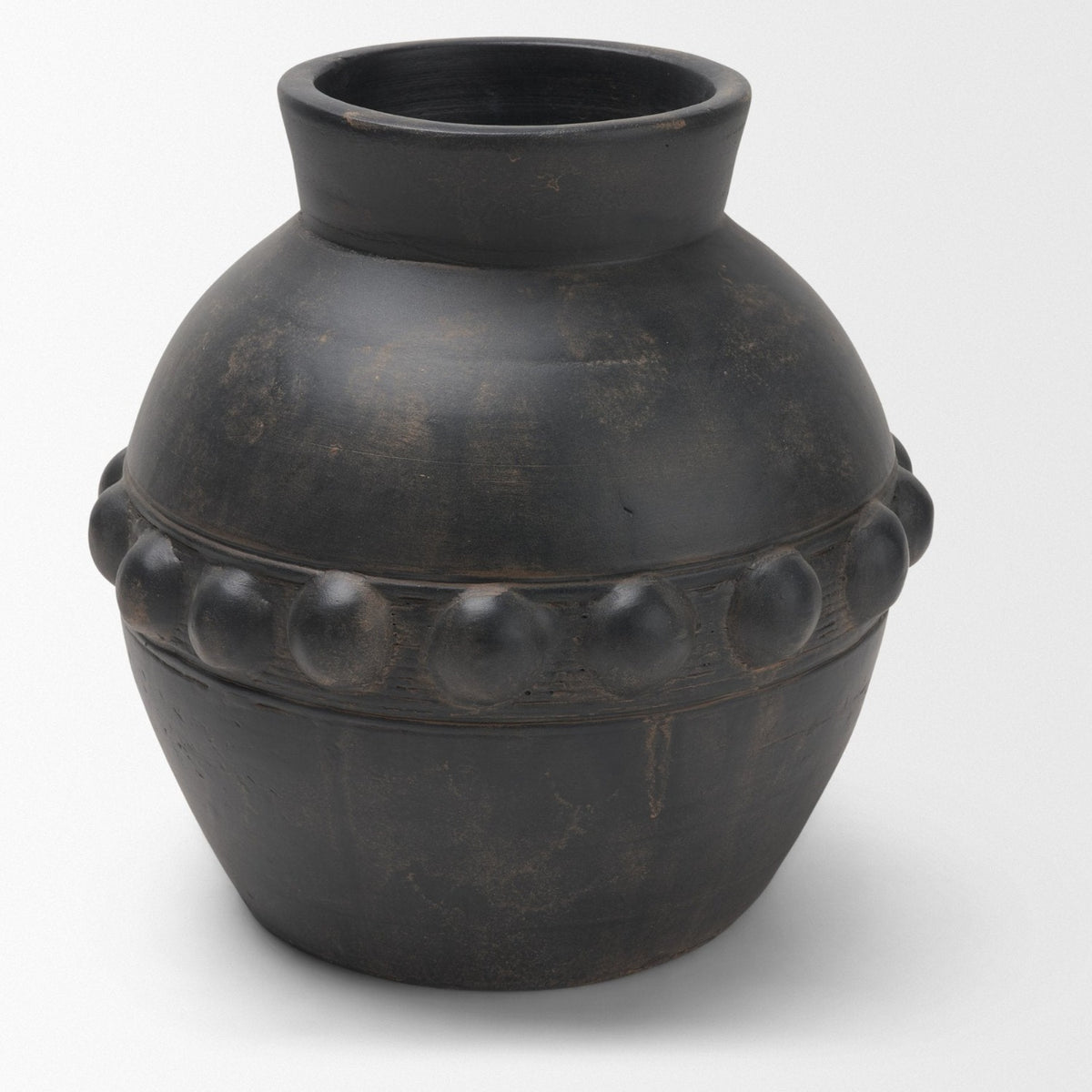 Mercana Douro Medium Earthy Brown Dotted Vase