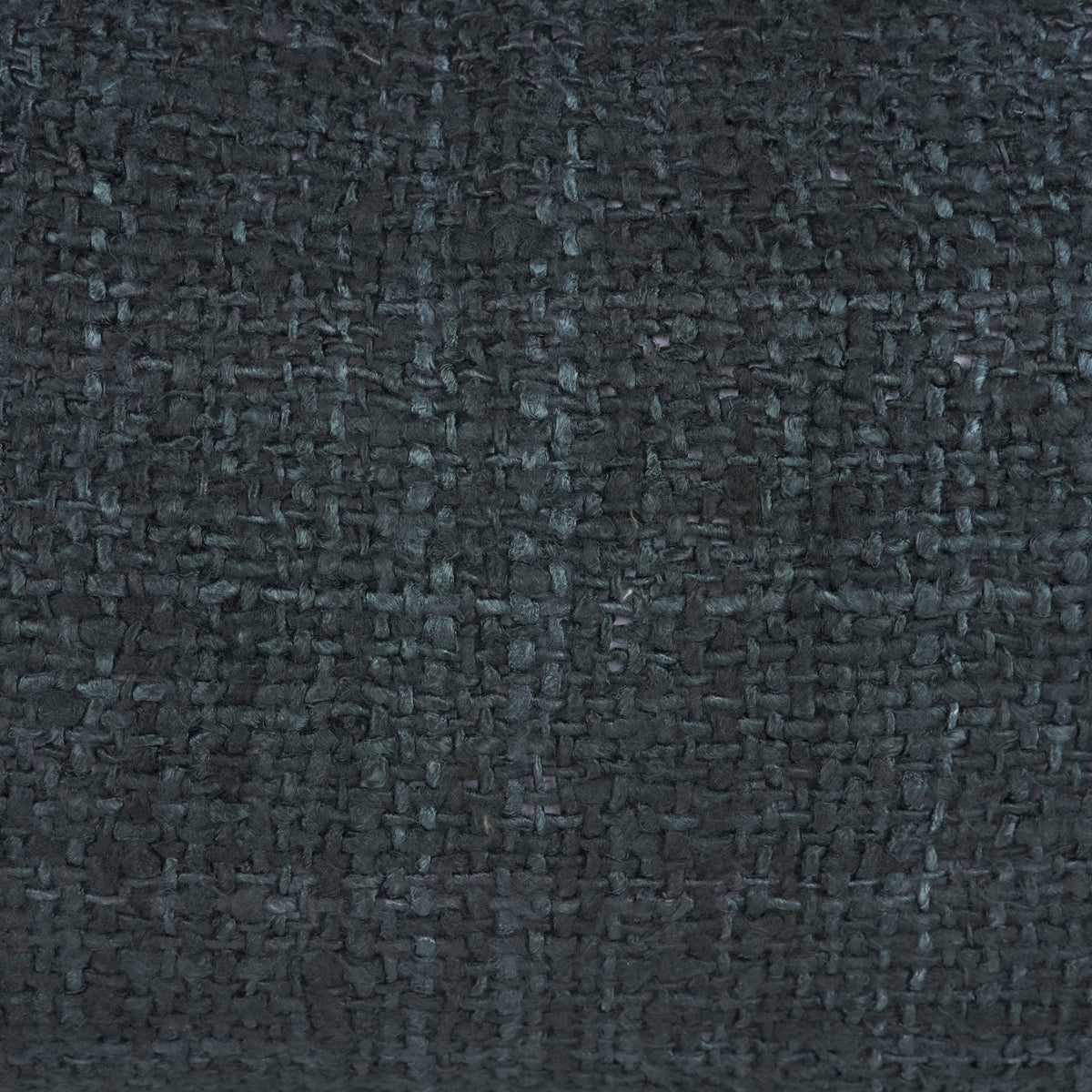 Mercana Lowen Lumbar Navy Woven Pillow Cover w/Down Filler