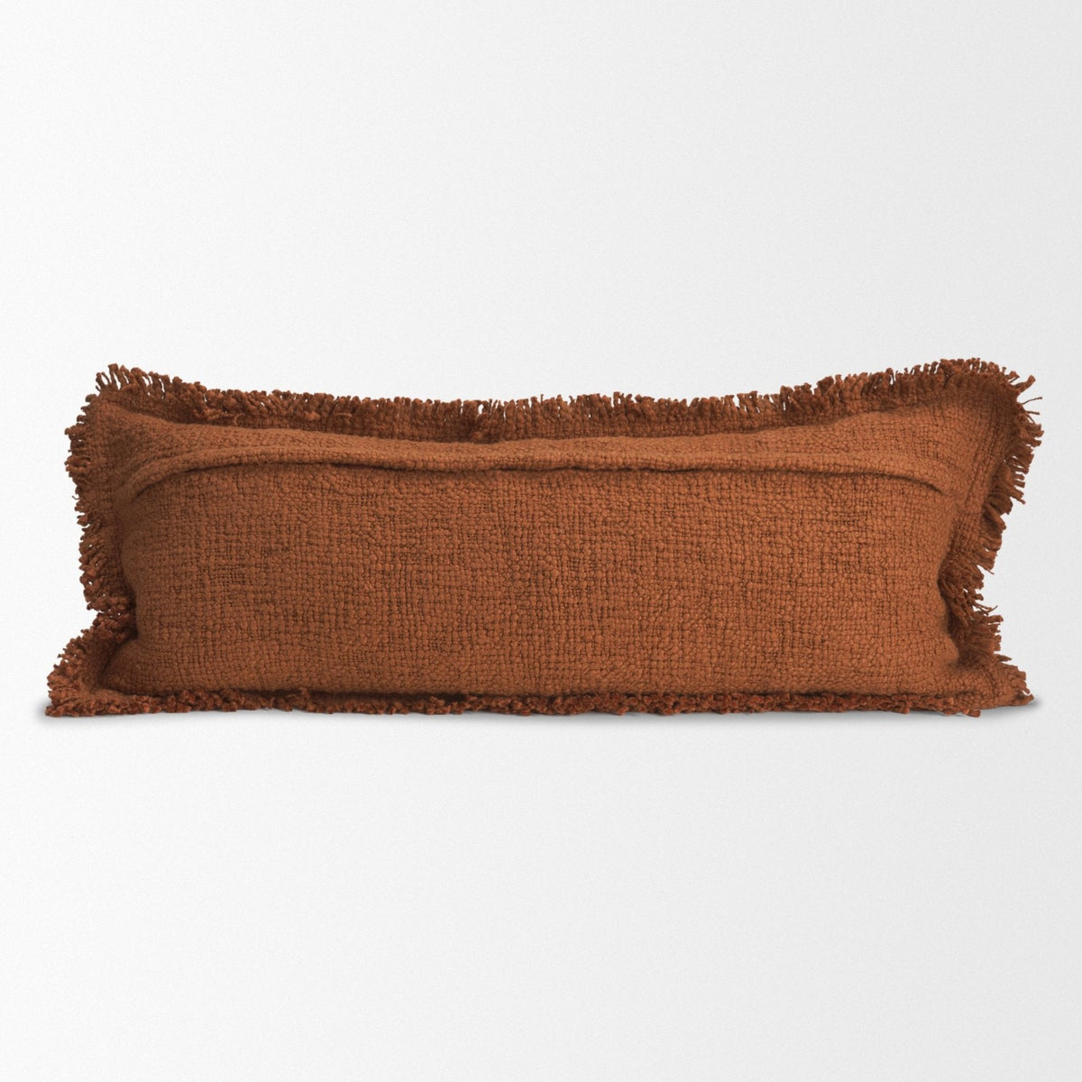Mercana Kambal Copper Rust Cotton Pillow Cover w/Down Filler