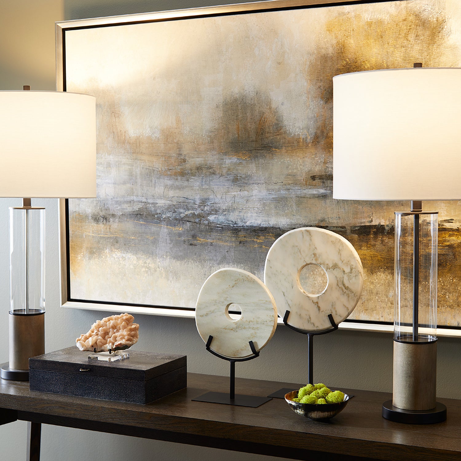 Cyan Design Disk On Stand Sculpture