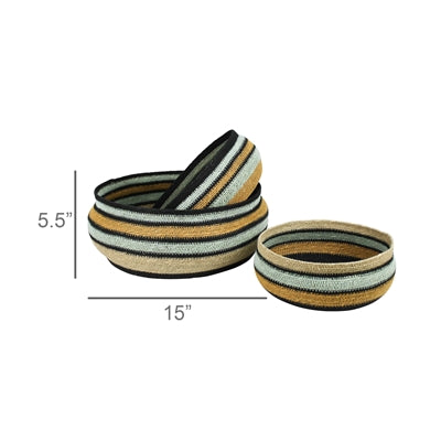 Medina Low Bowl Set of 3