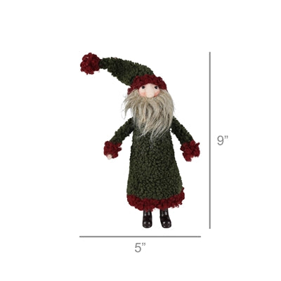 Wooly Santa Accent