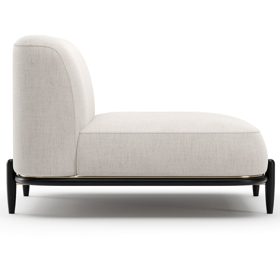Caracole Madera Oatmeal Modular Armless Chair