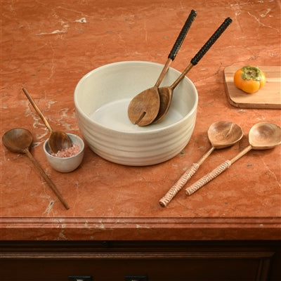 Burke Salad Server Set